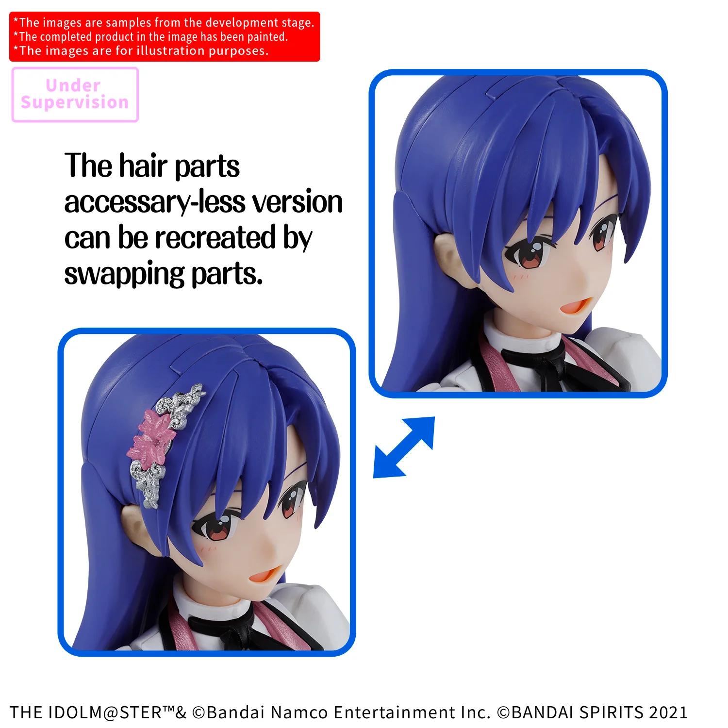 Bandai 1/144 30MS Chihaya Kisaragi 20th Anniv You I Model Kit — official product photo 3