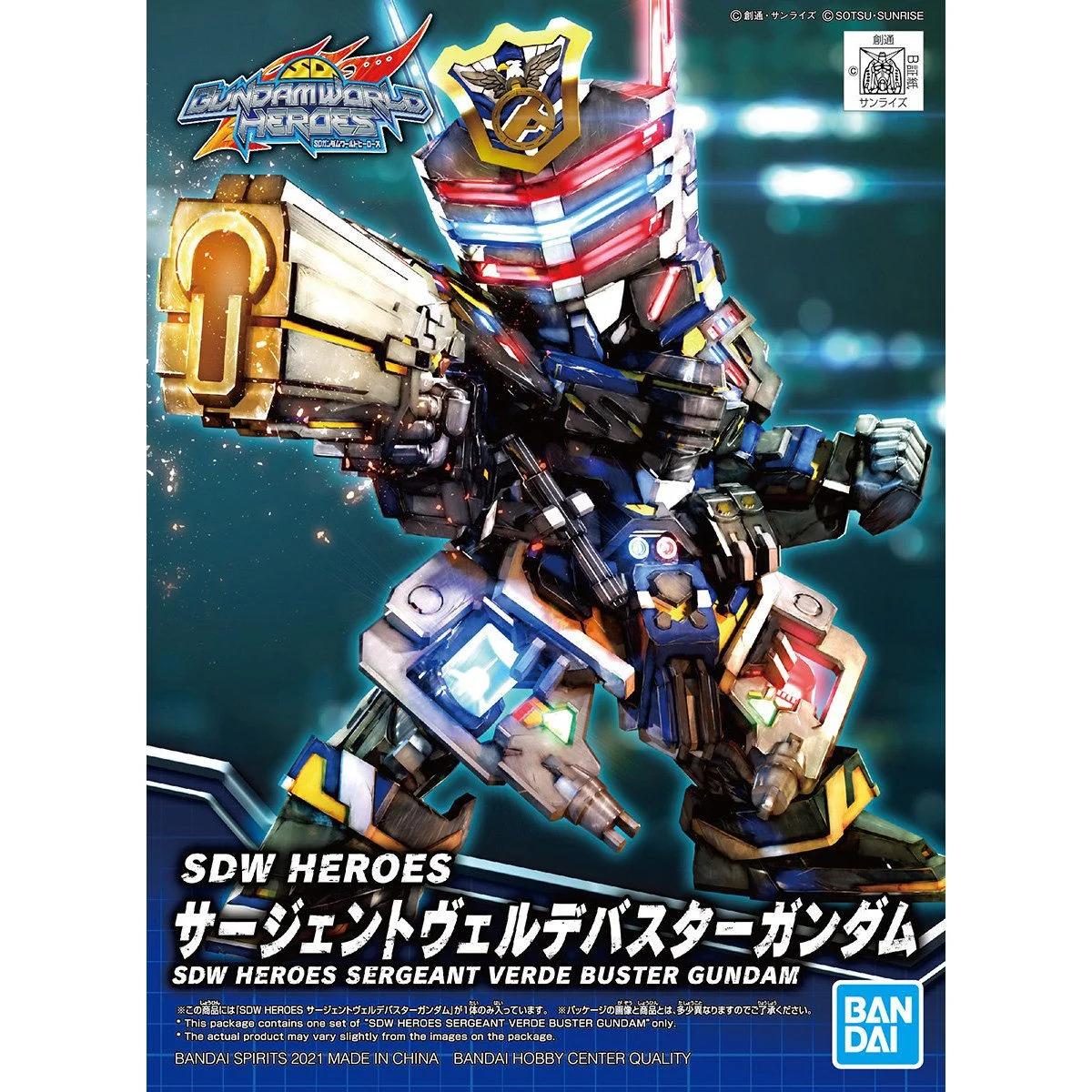Bandai 03 Sergeant Verde Buster Sdwh Model Kit — official product photo 5