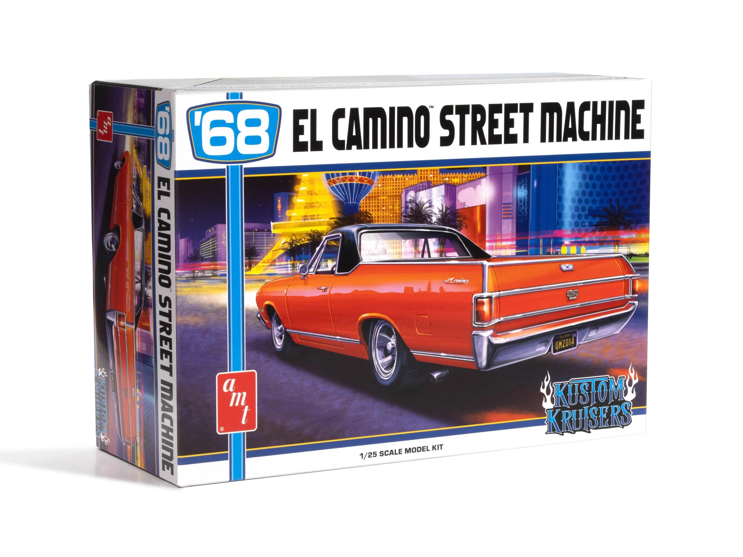 AMT 1/25 68 Chevy El Camino Street Machine Model Kit — official product photo 1