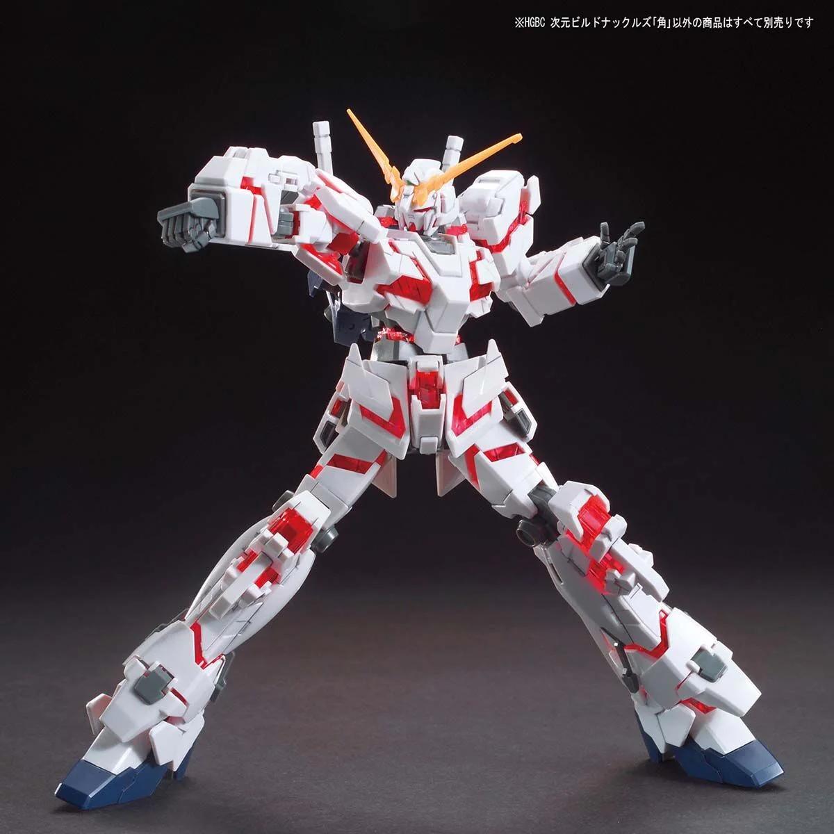 Bandai 1/144 HG Jigen Build Knuckles Hgbc Model Kit — official product photo 3