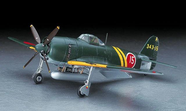 Hasegawa 1/48 Kawanishi N1k2j Shidenkai George E Model Kit — official product photo 1