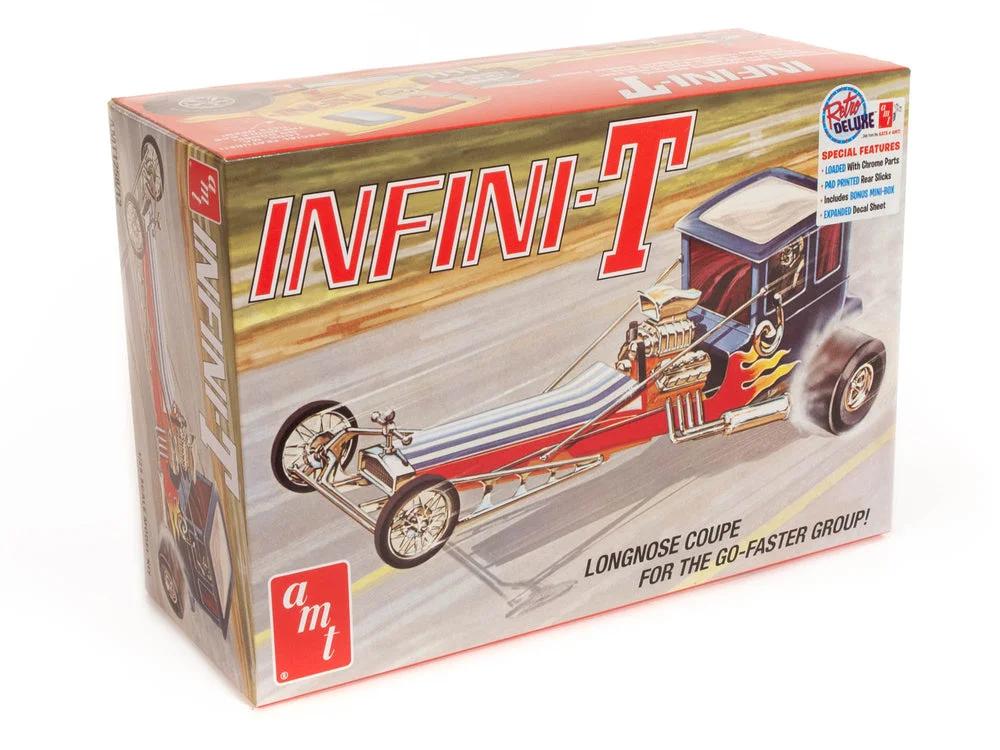AMT 1/24 Infini-t Custom Dragster Model Kit — official product photo 1