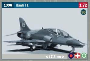 Italeri 1/72 Hawk T MK I Aircraft Model Kit — box art