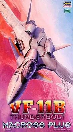 Hasegawa 1/72 Macross Plus Vf11b Thunderbolt Model Kit — box art