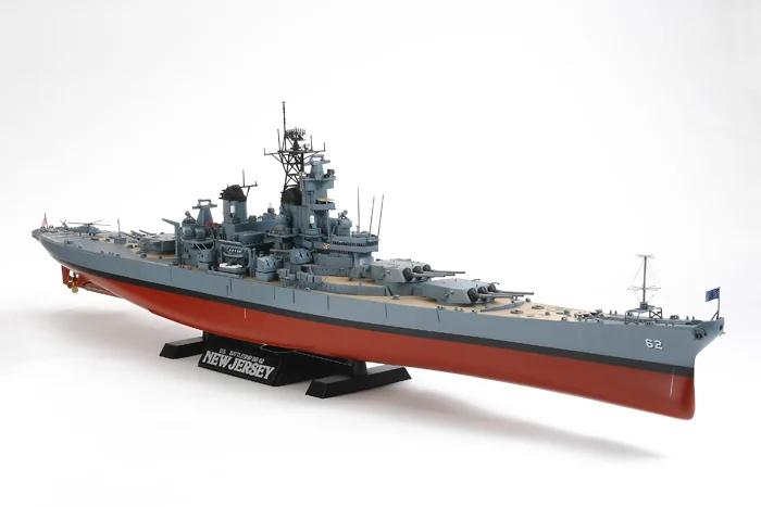 Tamiya 1/350 Uss New Jersey Bb-62 Model Kit — box art