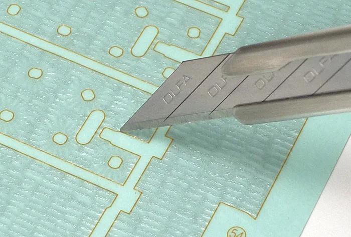 Tamiya Zimmerit Coating Sheet Elefant Model Kit — official product photo 1