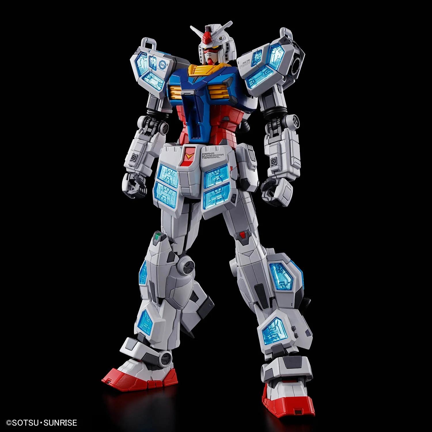 Bandai RX-78F00 E Ex-001 G L R S S Feath Model Kit — official product photo 2