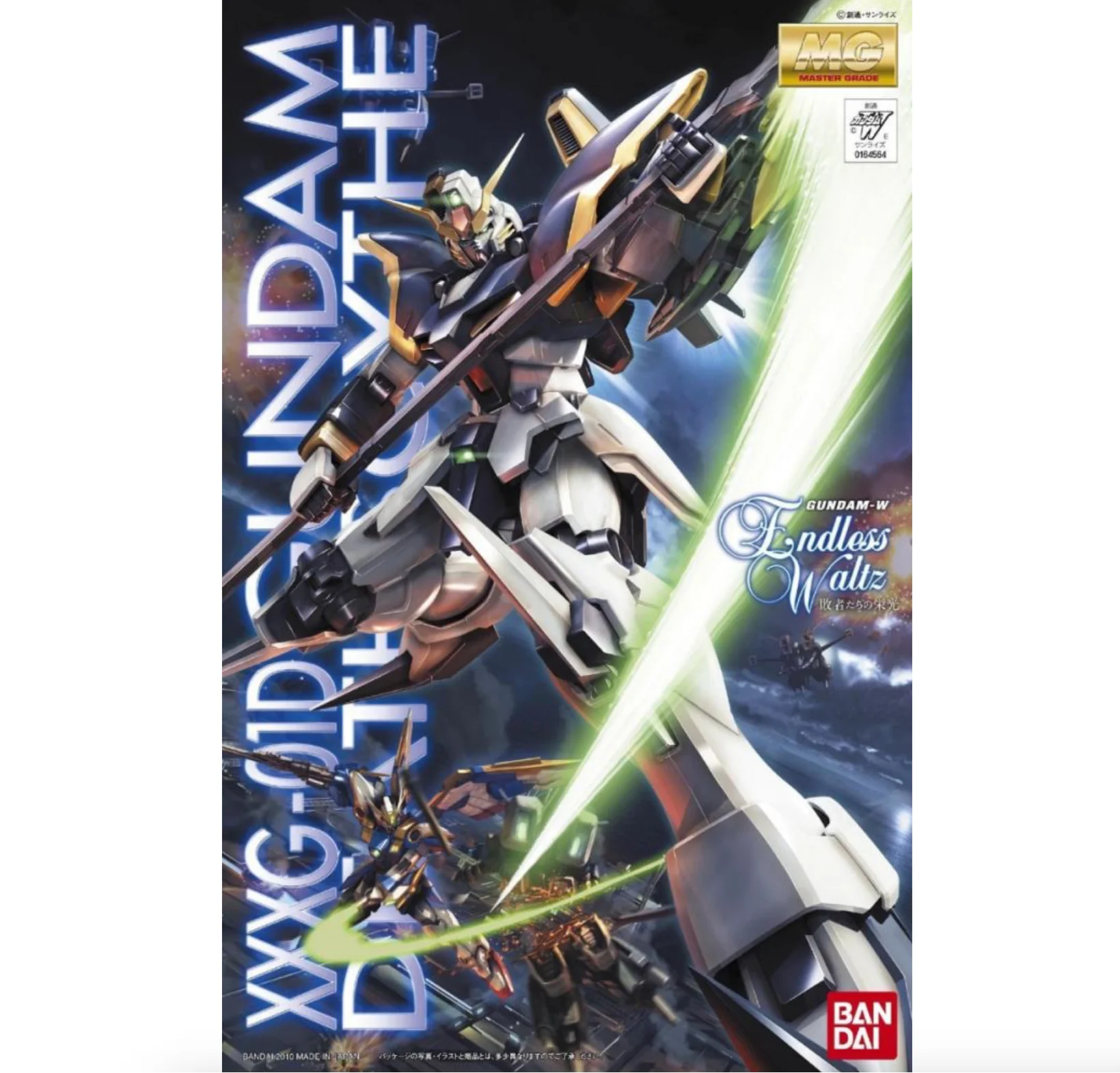 Bandai 1/100 MG Deathscythe EW Model Kit — official product photo 1