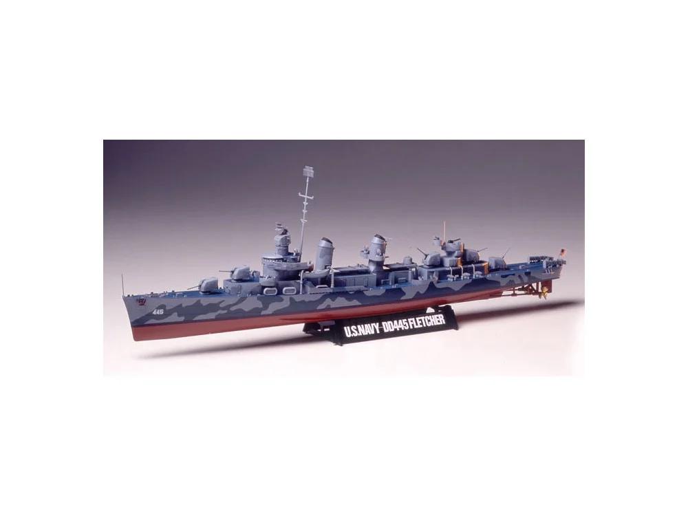 Tamiya 1/350 US Navy Fletcher Dd-445 Model Kit — official product photo 1