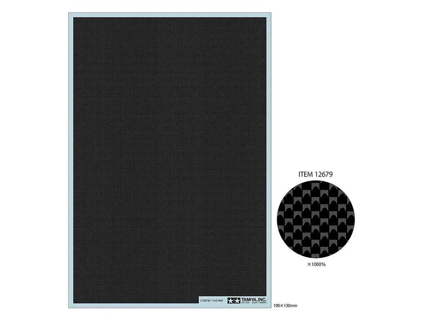Tamiya Carbon Pat Decal Weave Fine — product photo