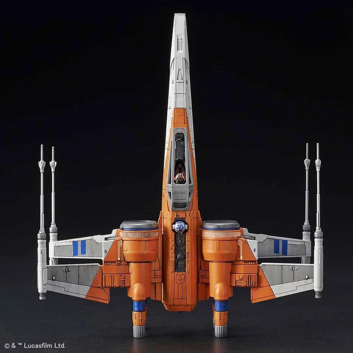 Bandai Poe's X-Wing Fighter Rise Skywalker Model Kit — product photo 6