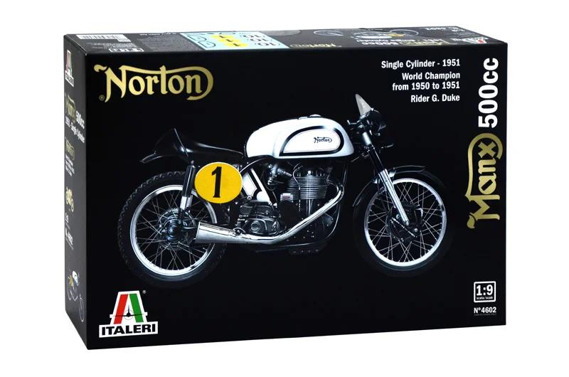 Italeri 51 Norton Manx 500cc Mc 1 9 Model Kit — official product photo 2