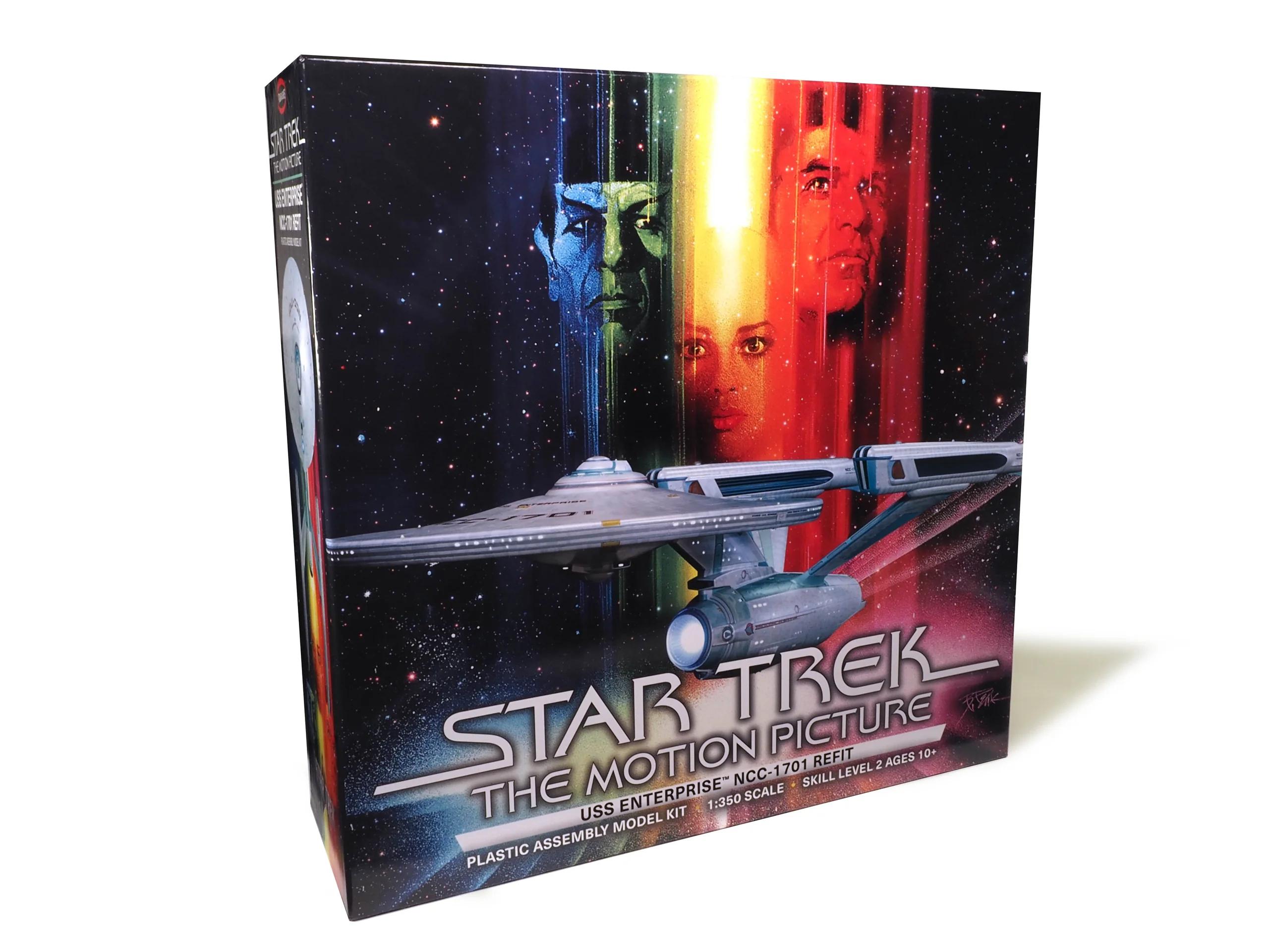 Polar Lights 1/350 Star Trek Uss Enterprise Refit Model Kit — official product photo 1