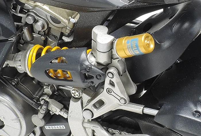 Tamiya 1/12 Ducati 1199 Front Fork Model Kit — official product photo 3
