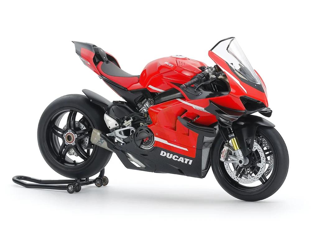 Tamiya 1/12 Ducati Superleggera V4 W Racing Model Kit — official product photo 1