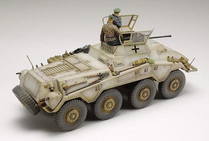 Tamiya 1/35 German Hvy Armored Car SD Kfz 231 Model Kit — official product photo 3