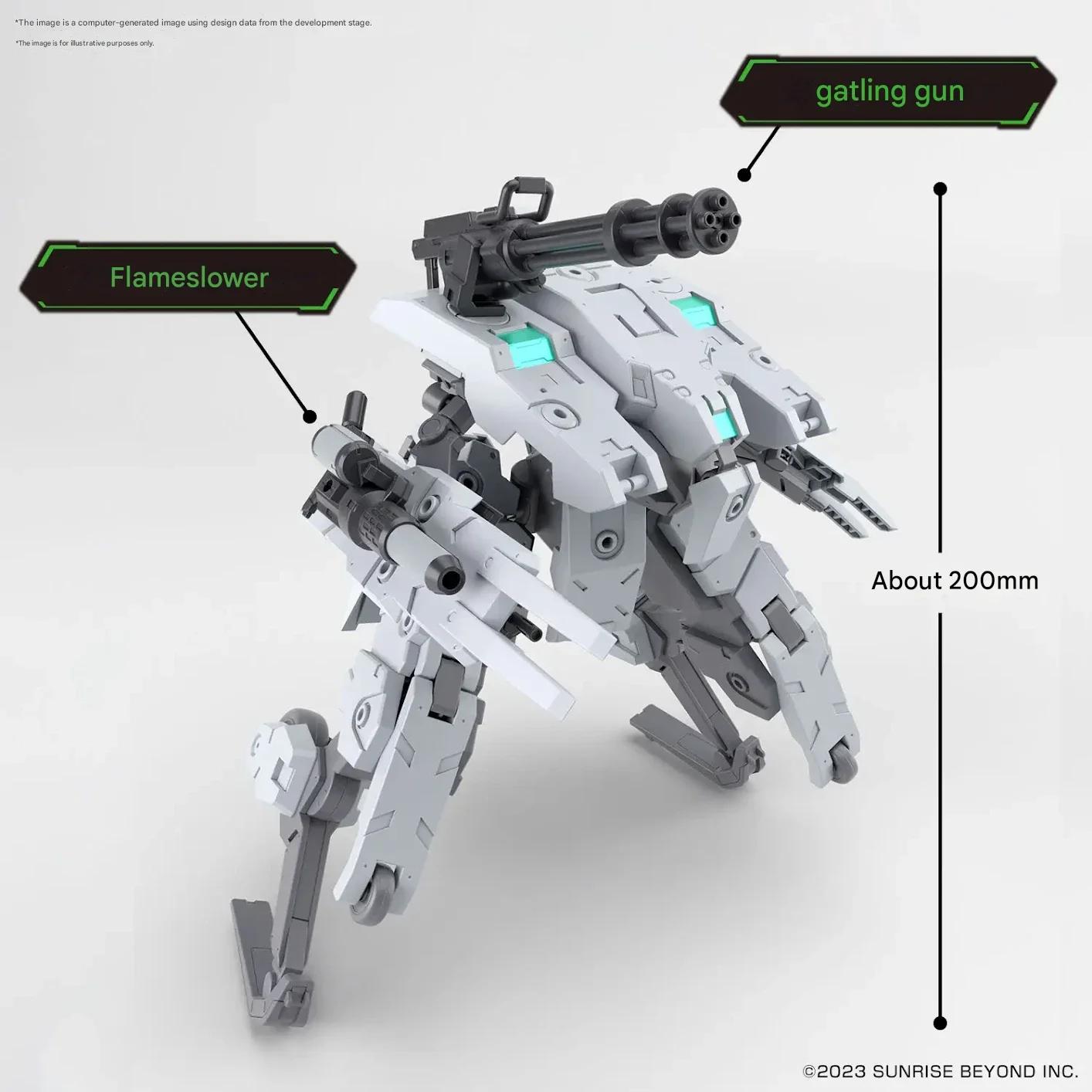 Bandai 1/72 HG Bunyip Ginga Model Kit — product photo 4