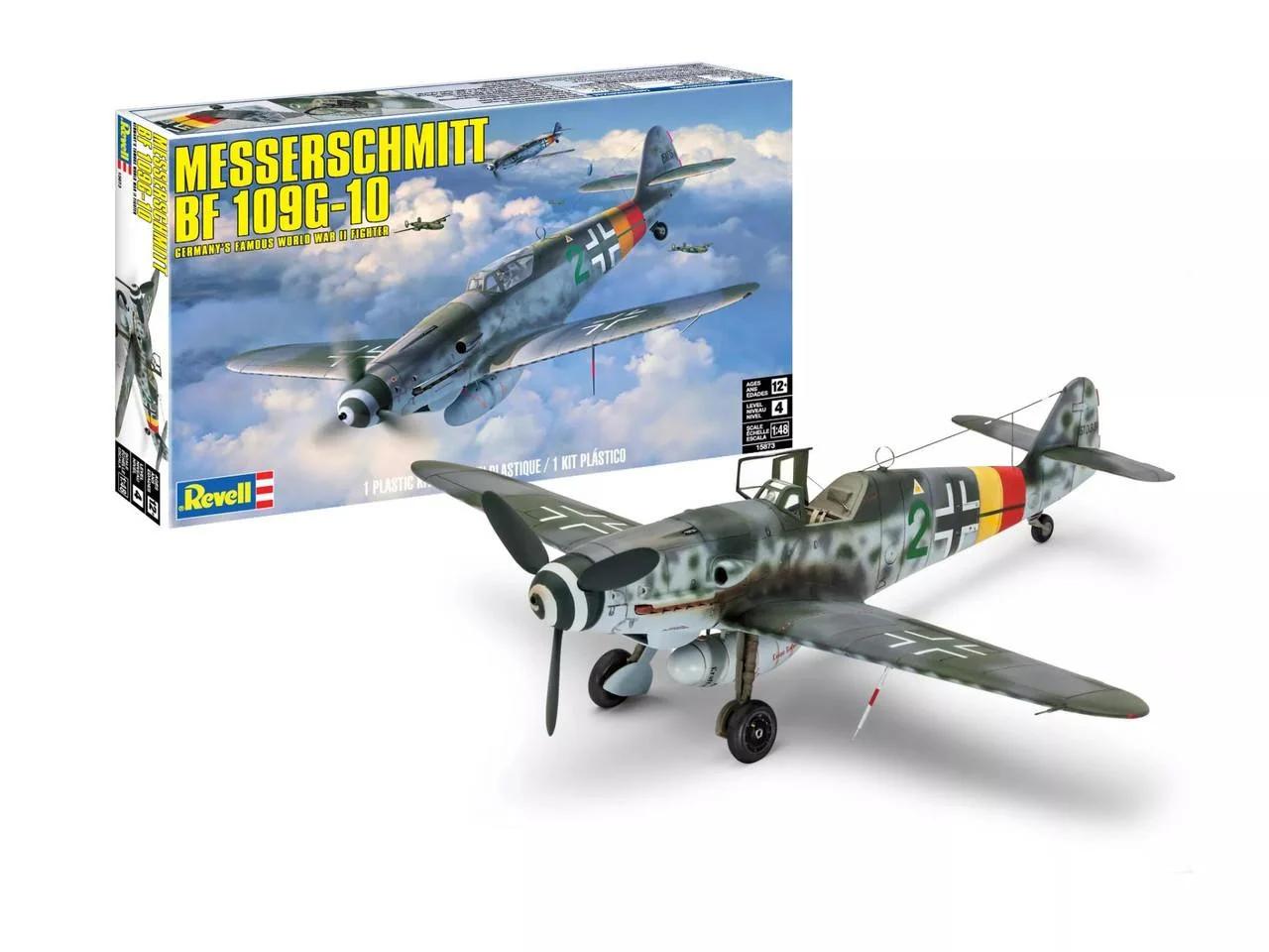 Revell 1/48 Messerschmitt Me-109g Model Kit — official product photo 3