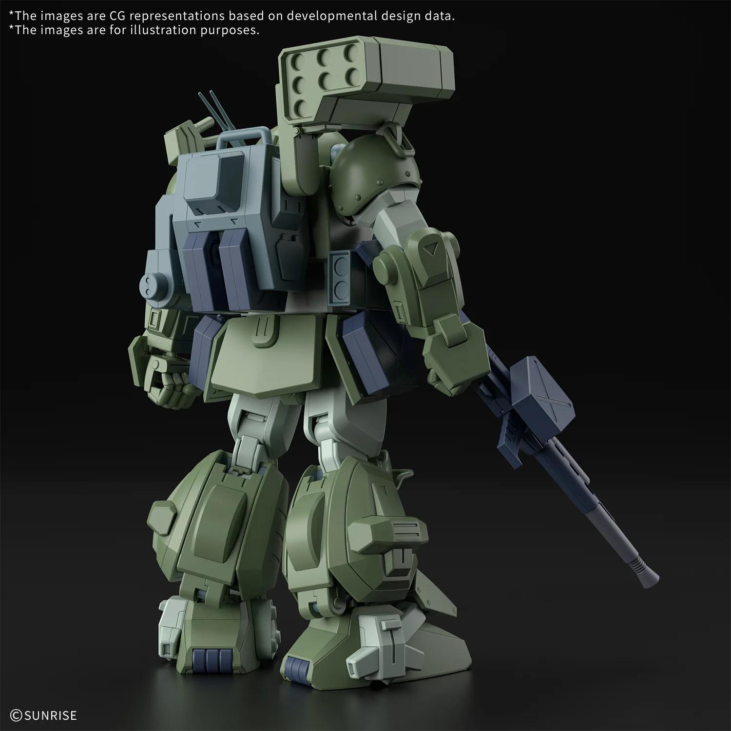 Bandai 1/144 HG Scopedog Turbo Custom Model Kit — official product photo 2