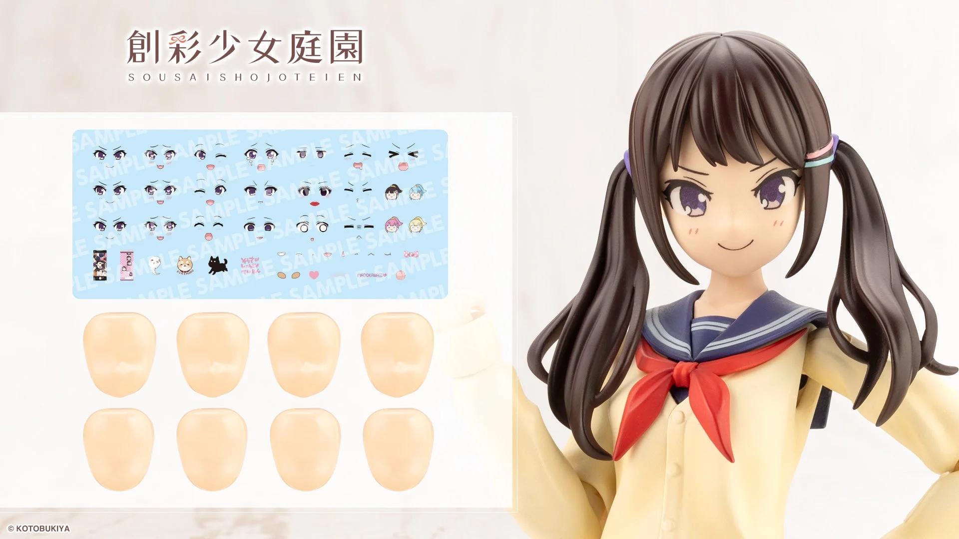1/10 Face & Decal Set 7 — official product photo 1