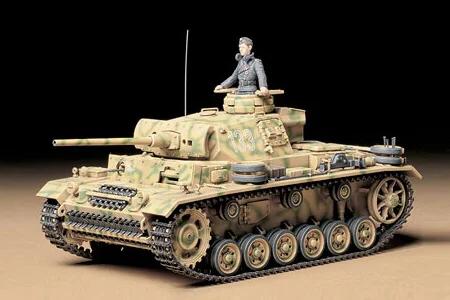 Tamiya 1/35 Pz Kpfw III Ausf L Model Kit — box art