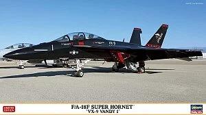 Hasegawa 1/72 A-18F F Super Hornet Vx-9 Vandy Model Kit — box art