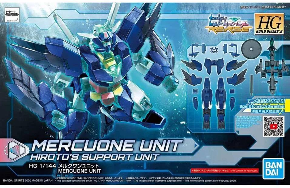 Bandai 1/144 HG Mercuone Unit Build Divershgbd Model Kit — box art