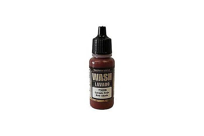 Vallejo Red Wash 18ml 6pc