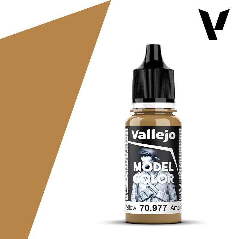 Vallejo Color Matt Desert Yellow 6pk — product photo