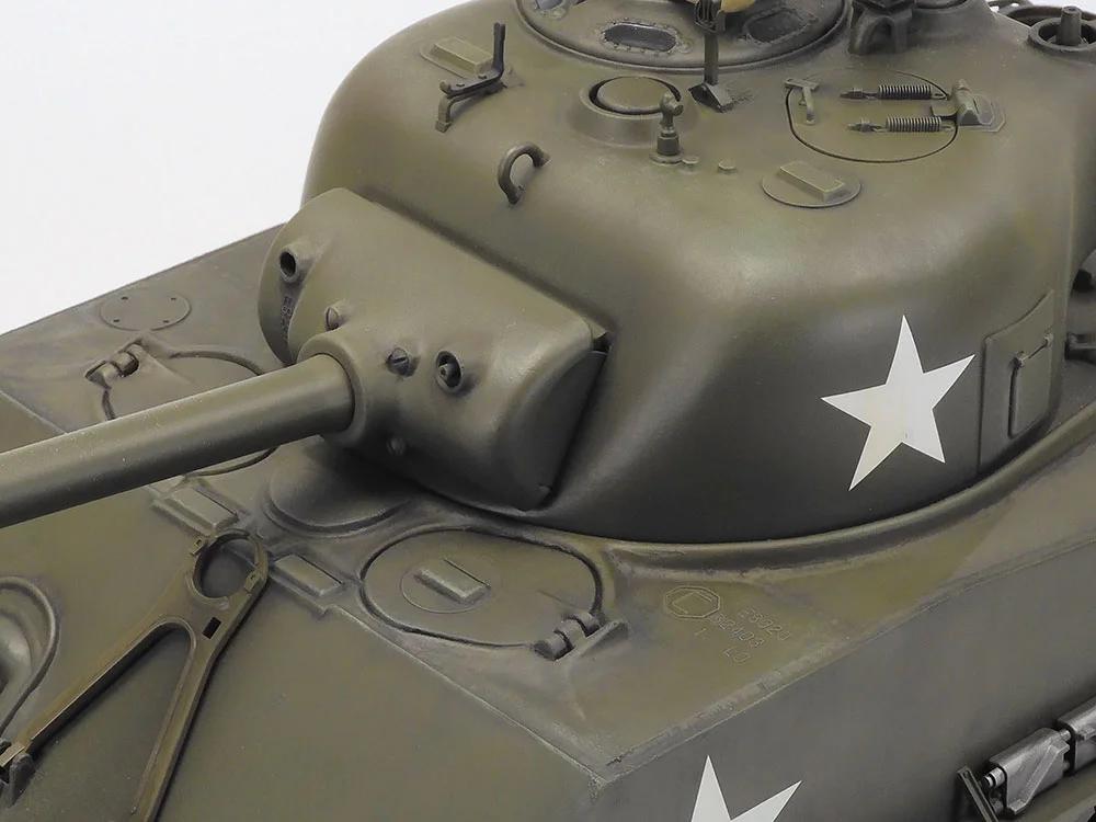 Tamiya 1/16 RC M4 Sherman 105mm Howitzer Mech Model Kit — official product photo 2