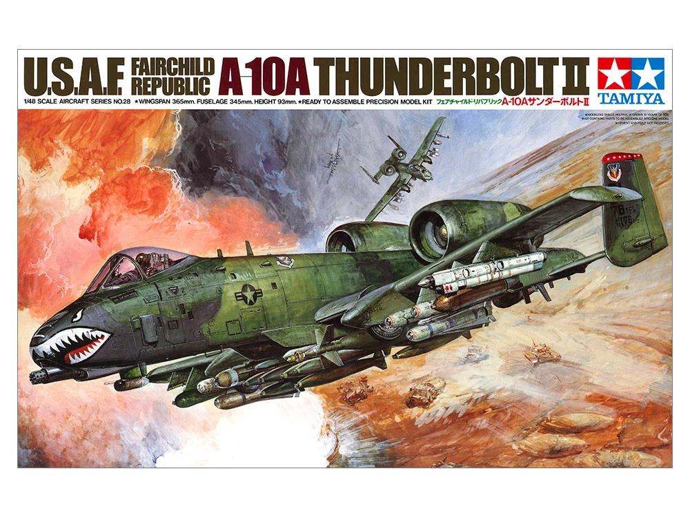 Tamiya 1/48 A-10A Fairchild Model Kit — official product photo 1