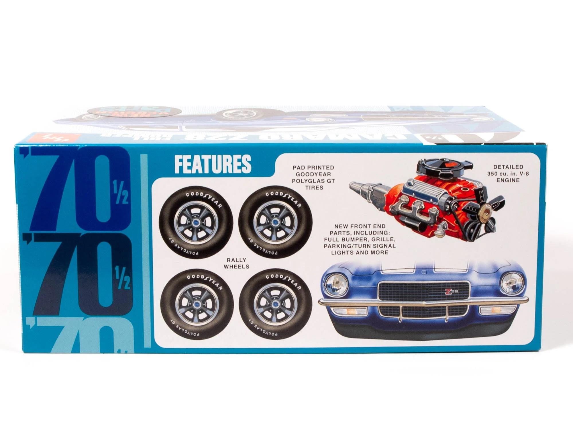 AMT 1/25 70 Camaro Z28 Full Bumper Model Kit — official product photo 2
