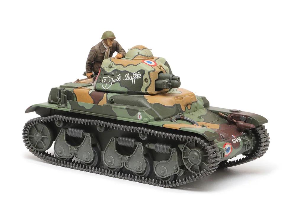 Tamiya 1/35 French Light Tank R35 Model Kit — official product photo 2