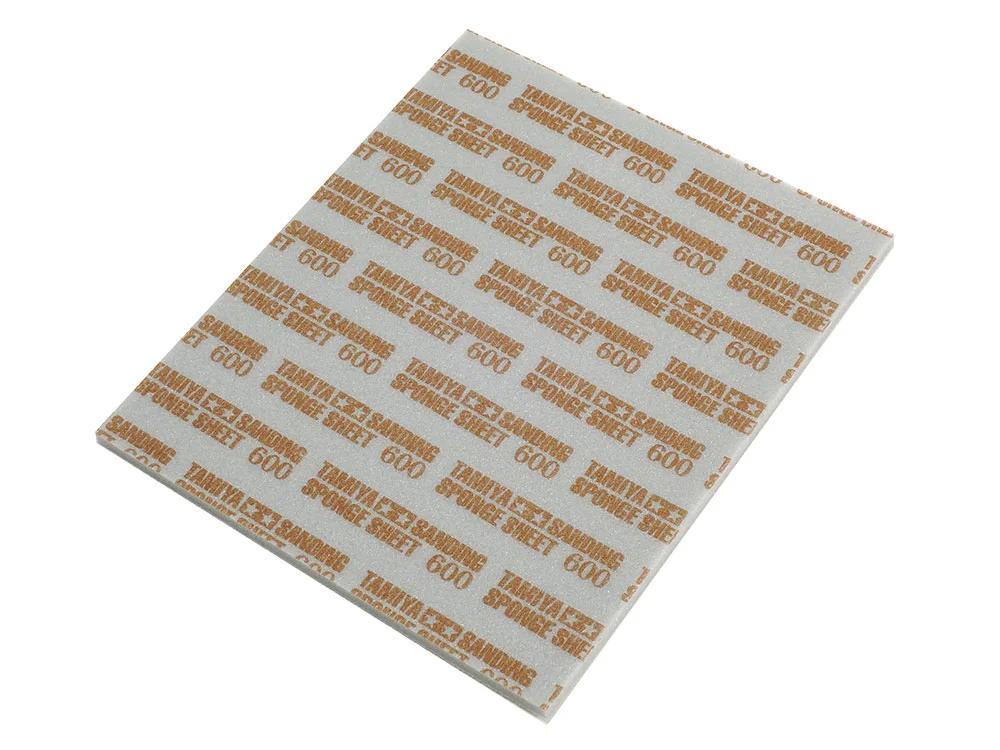 Tamiya Sanding Sponge Sheet 600 — official product photo 1