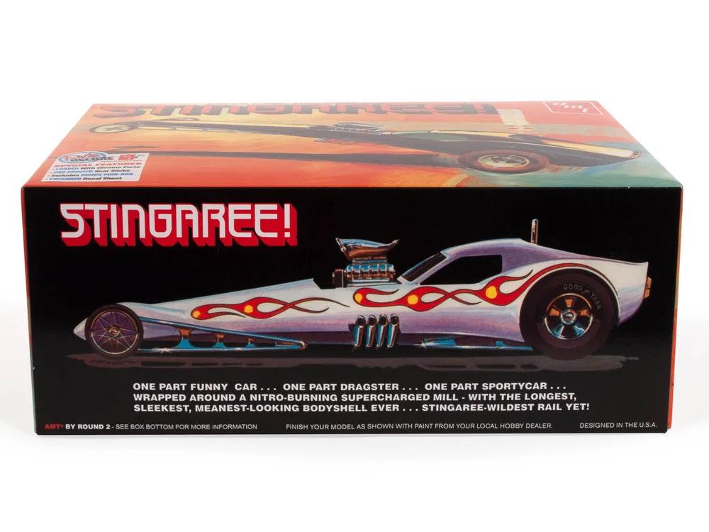 AMT 1/25 Stingaree Custom Dragster Model Kit — official product photo 3
