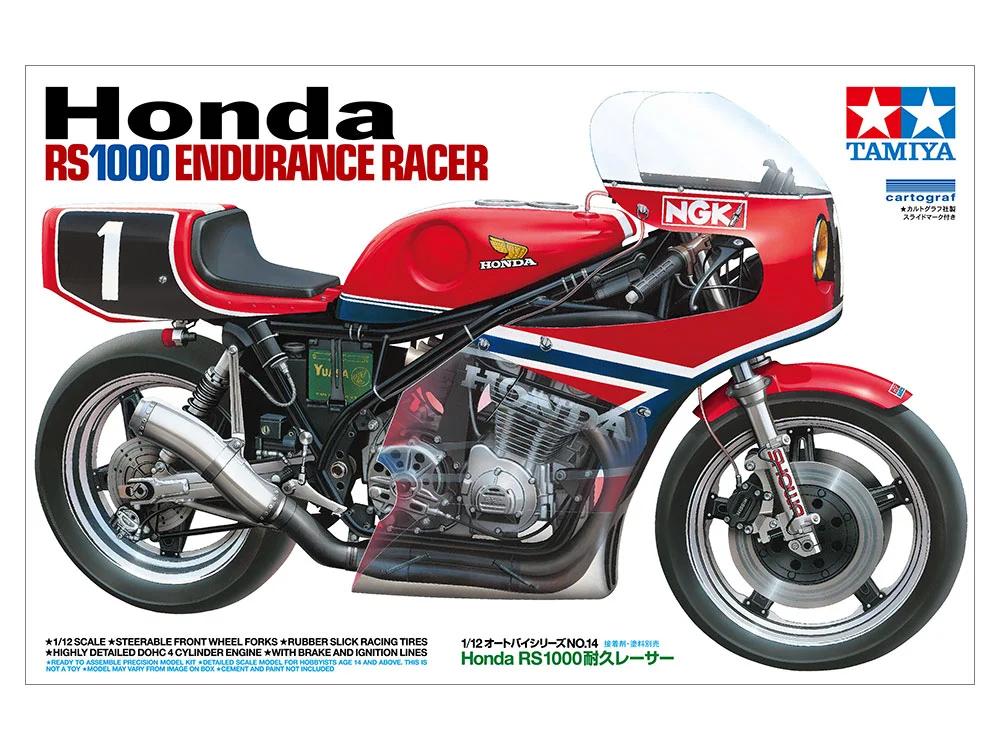 Tamiya 1/12 Honda Rs1000 Endurance Model Kit — official product photo 2