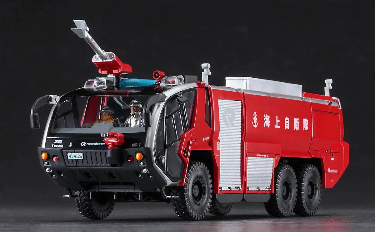 Hasegawa 1/72 Rosenbauer Panther 6x6 Fire Engine Model Kit — official product photo 1