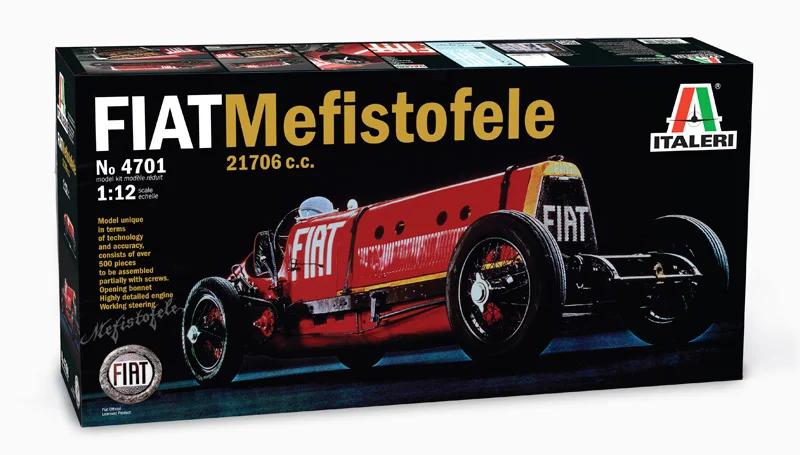 Italeri 1/12 Fiat Mefistofele21706cc Car Model Kit — official product photo 1