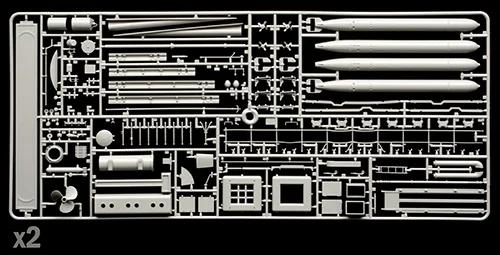 Italeri 1/35 Schnellboot S100 Model Kit — official product photo 6