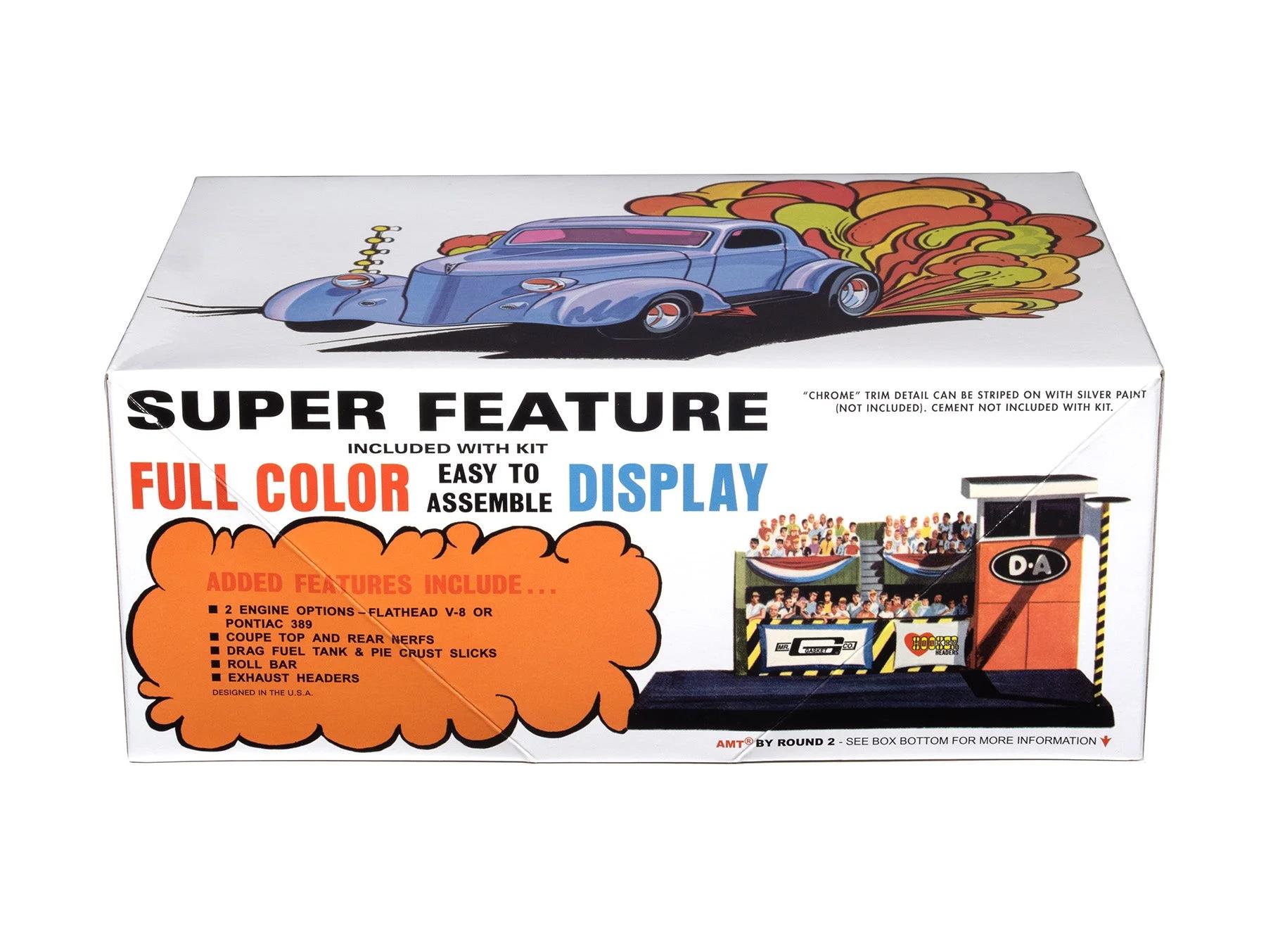 AMT 1/25 1936 Ford Coupe Gasser Model Kit — official product photo 3