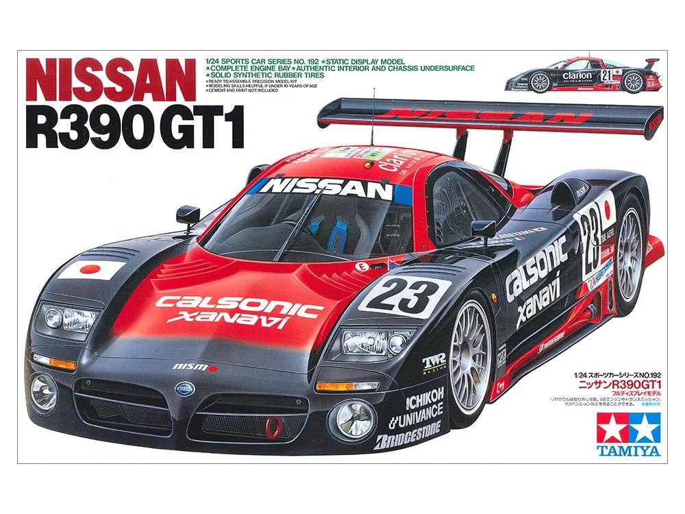 Tamiya 1/24 Nissan R-390gti Model Kit — official product photo 1