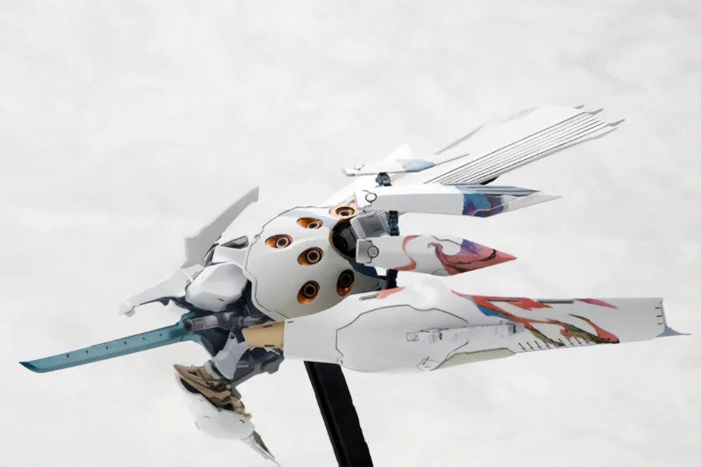 Ikaruga Hitekkai Ginkei [White] 1/144 Scale Model Kit — official product photo 6