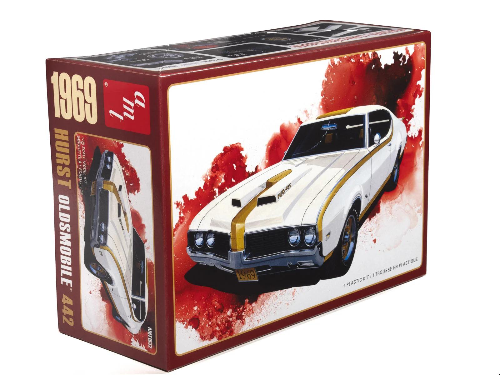 AMT 1/25 1969 Hurst Oldsmobile Cutlass Model Kit — official product photo 1
