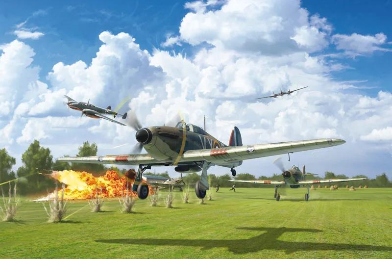 Italeri 1/48 Hurricane MK 1 Model Kit — official product photo 1