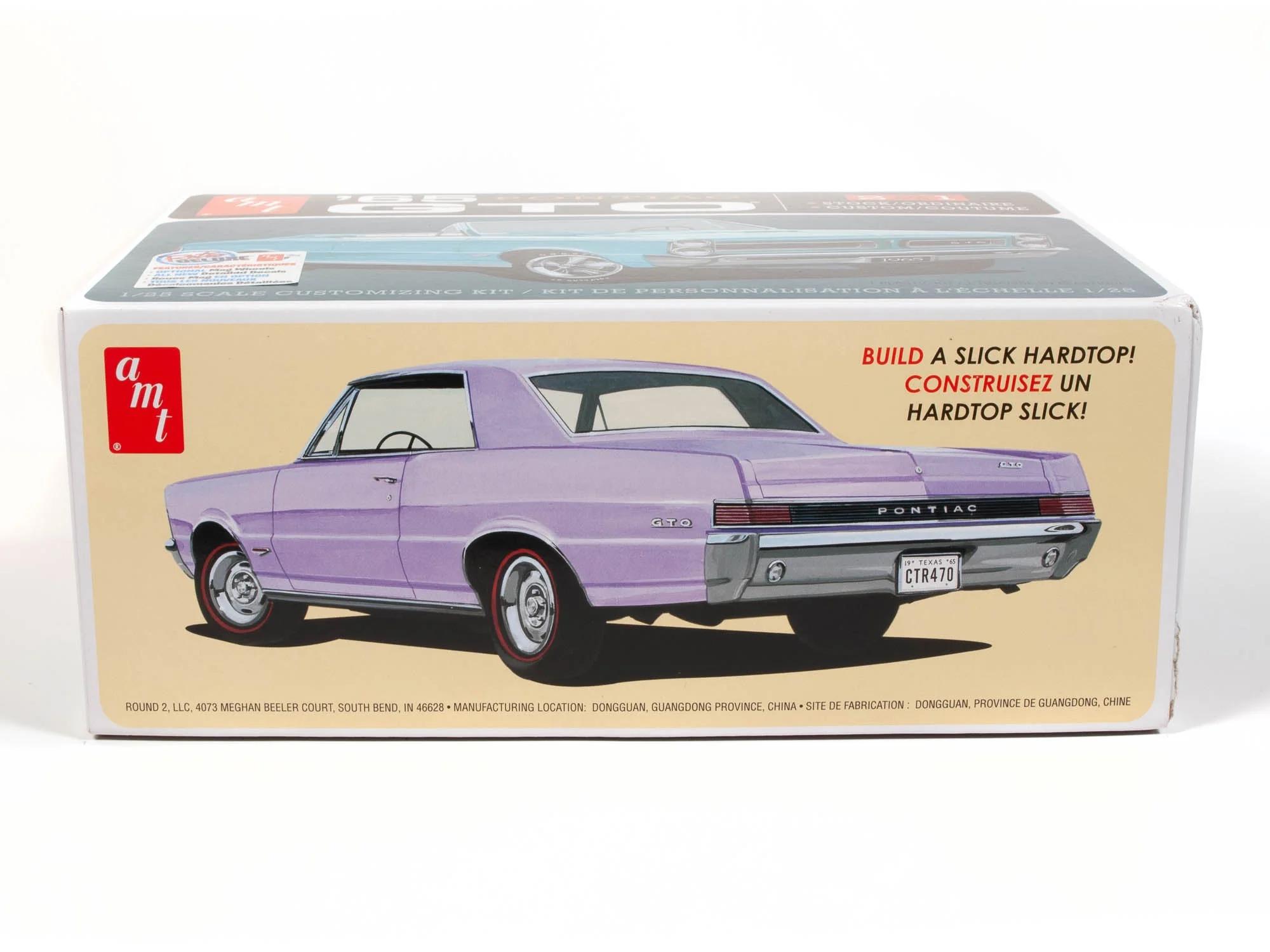 AMT 1/25 65 Pontiac Gto Model Kit — official product photo 2