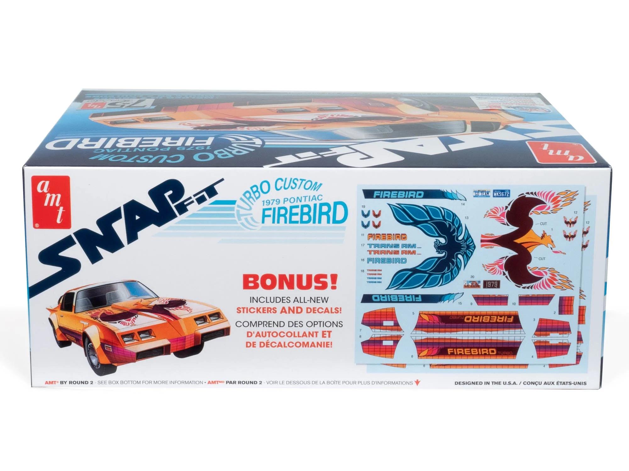AMT 1/25 79 Pontiac Firebird Turbo Model Kit — official product photo 2