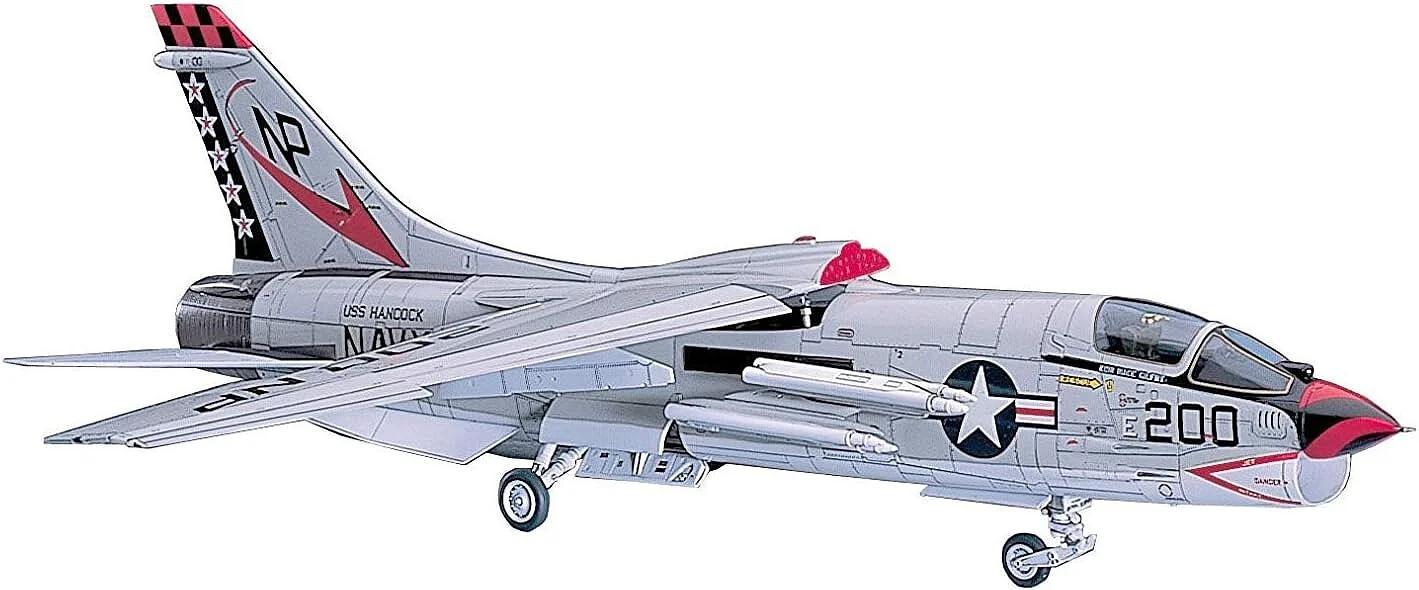 Hasegawa 1/48 F-8J Crusader Model Kit — official product photo 1