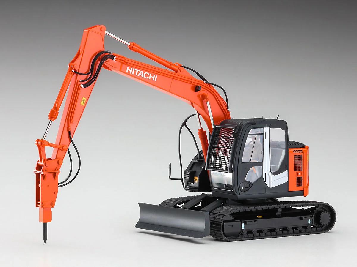 Hasegawa 1/35 Hitachi Excavator Zaxis Breaker Model Kit — official product photo 2
