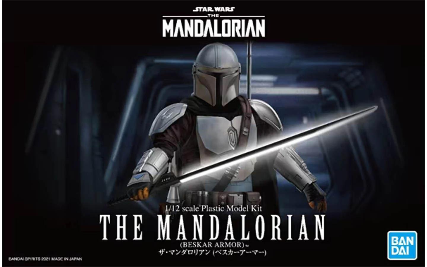 Bandai 1/12 Mandalorian Baskar Armor 11001 Model Kit — official product photo 1