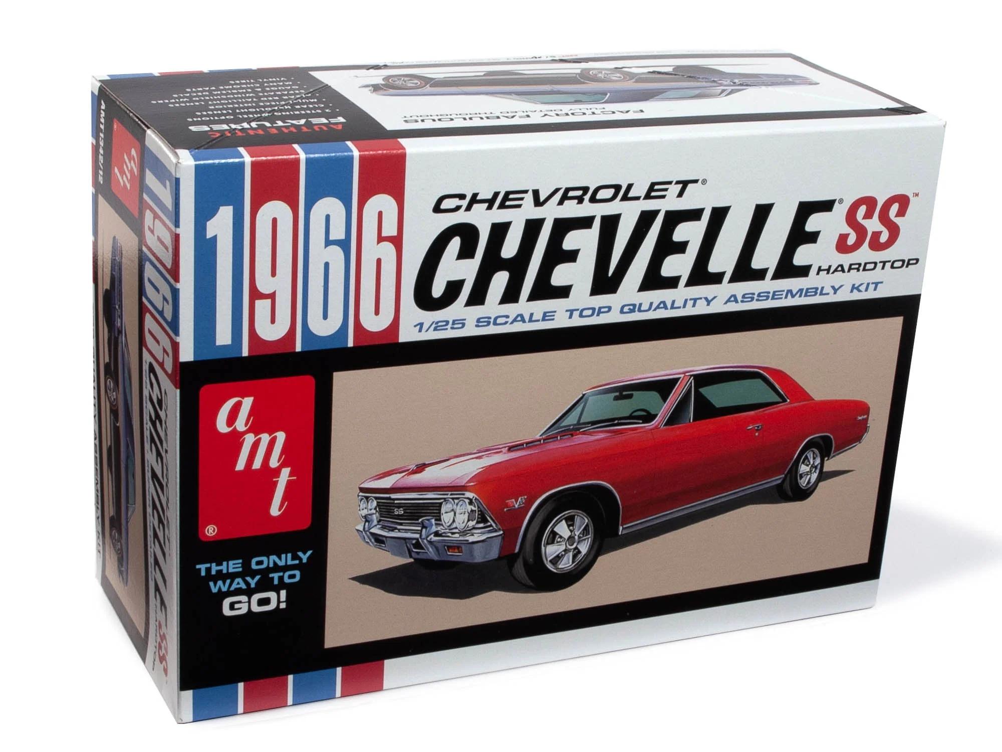 AMT 1/25 66 Chevy Chevelle Ss Model Kit — official product photo 1